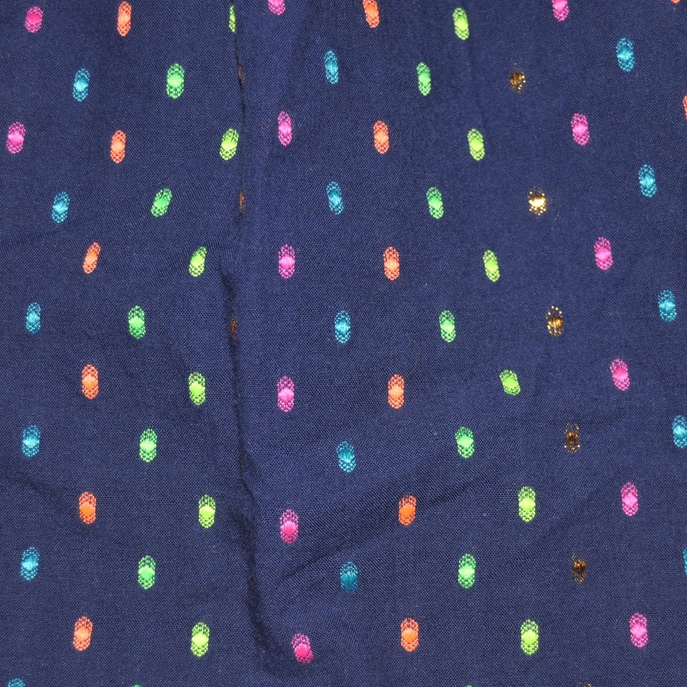 New CAT & JACK Navy Polka Dots Top & Skirt Set NWT - Picture 7 of 8